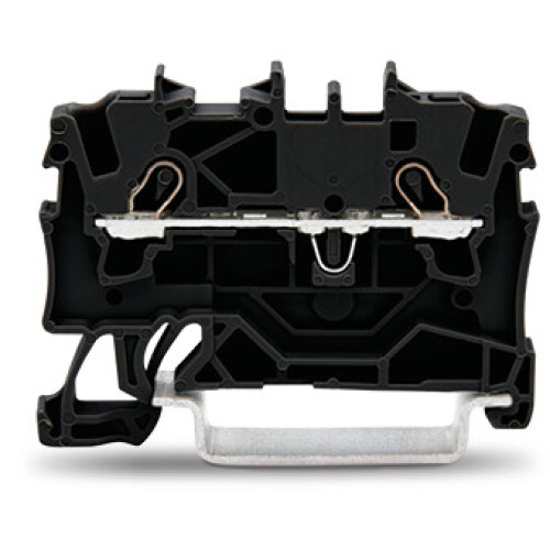 2-conductor through terminal block, 1.5 mm&sup2;, suitable for Ex e II applications, black