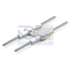 Board-to-Board Link, Pin spacing 8 mm, 2-pole, white
