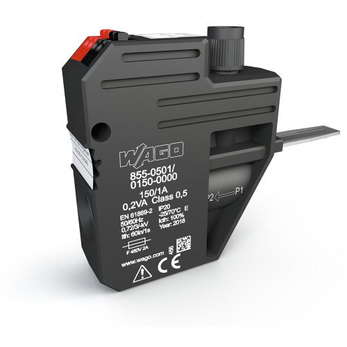 Current and voltage tap up to 50 mm&sup2;, Primary rated current: 150 A, Secondary rated current: 1 A