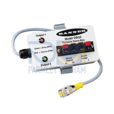 Portable Demo Box: Powers dc Self-Contained Sensor, Bi-Color LEDs Indicate Sensor Output and Type