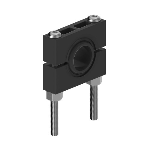 Bracket: Mounts by its base, Material: Black VALOX, Flexible and Convienient, Hardware included