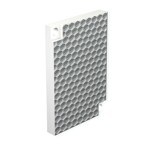 Retroreflective Target: Rectangular 60 x 40, Reflectivity Factor: 1.4, Anti-fogging coating White Plastic - two screw holes for mounting