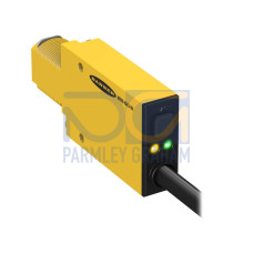 MINI-BEAM EXPERT: Visible Red Glass Fiber Optic, Range: Depends on Fiber, Input: 10-30 V dc, Output: Bipolar: 1 NPN, 1 PNP, 2 m (6.5 ft) Cable