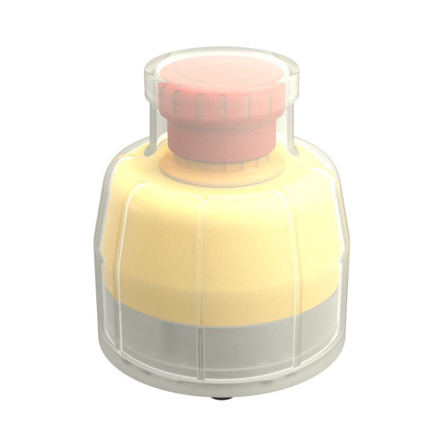 SSA-EB1 30 Mount Emergency Stop Push Button, Red Solid/Flashing illuminated Base, 40 Actuator, IP69K, Contacts: 2NC/1NO-PNP, 8-pin M12 Integral QD, Includes SSA-EB1P-ECWC Washdown Cover