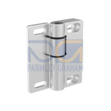 Hinge Safety Interlock Switch Zinc Die cast, Right-angle QD, SPDT (1 NC/1 NO),Micro 4-pin M12 (Dual Key) QD