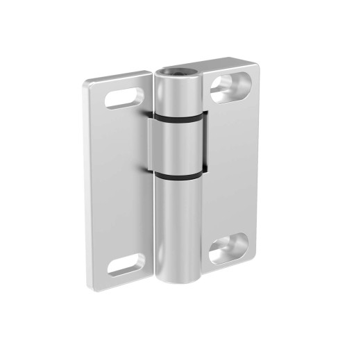 Hinge Safety Interlock Switch Zinc Die cast, Right-angle QD, SPDT (1 NC/1 NO),Micro 4-pin M12 (Dual Key) QD