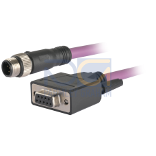 Adapter cable SUB-D9 female/M12 male