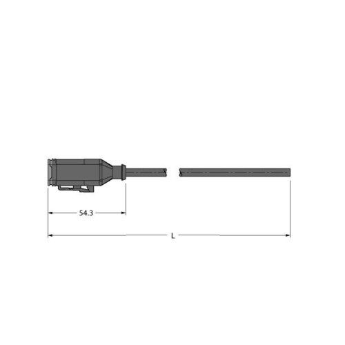 Deutsch Connector, Connection Cable, Rated voltage [Umax] 60 VDC / 48