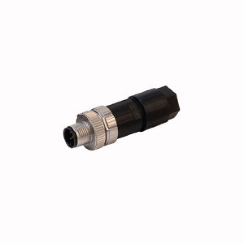 Field-Wireable Connector, Male Connector M12&nbsp;&times;&nbsp;1, Straight