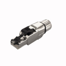 Field-Wireable Connector, RJ45 Male Connector, Straight