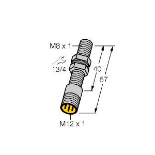 Inductive Sensor, Operating voltage Nom. 8.2 VDC, Rated switching distance