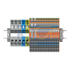 TOPJOB&reg; S main distribution board set, with operating slots and push-button