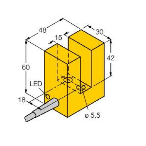 Inductive Sensor, Slot-type