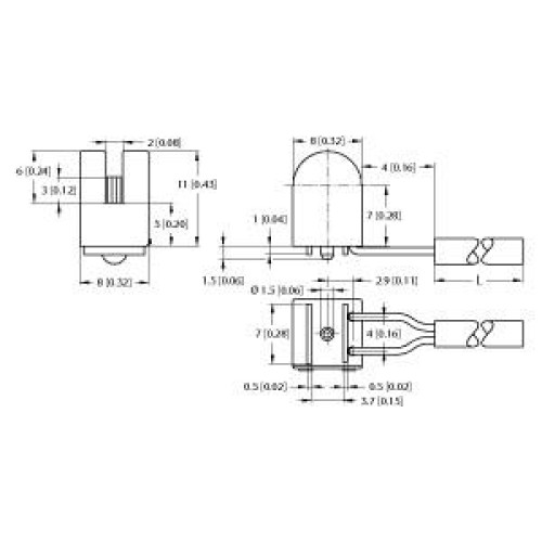 Inductive Sensor, Slot-type