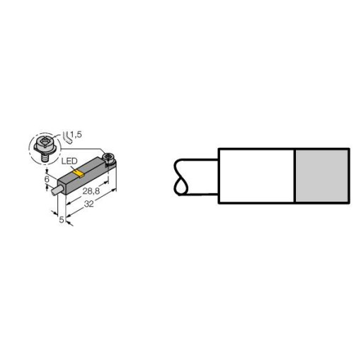 Magnetic Field Sensor, For Pneumatic Cylinders