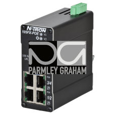 105FX Unmanaged Industrial POE Switch, SC 40km