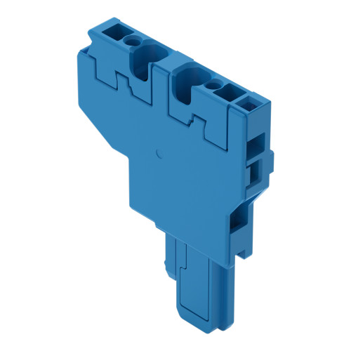 End module for 1-conductor female connector, CAGE CLAMP&reg;, 4 mm&sup2;, blue
