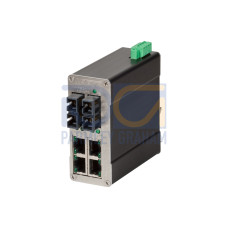 106FX2 Unmanaged Industrial Ethernet Switch, SC 40km
