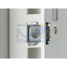 EL Captive nuts, M5, With contact, For metal thickness: 0,8-2 mm