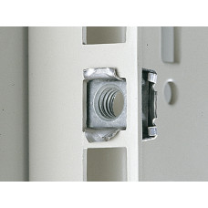 EL Captive nuts, M5, With contact, For metal thickness: 0,8-2 mm