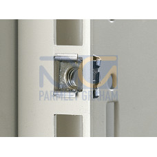 EL Captive nuts, M6, Without contact, For metal thickness: 0,8-2,5 mm