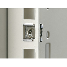 EL Captive nuts, M6, Without contact, For metal thickness: 0,8-2,5 mm