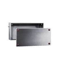 KE Ex enclosure, WHD: 400x200x120 mm, Stainless steel 1.4301