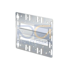 Mounting plate with integral top-hat rail for AX, VX, VX SE, AX IT, VX IT, TE