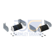 DK Fibre-optic shunting rings, L: 120 mm, For Kabel-&Oslash; bis 4,5 mm