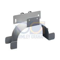 DK Surplus cable holder, WHD: 280x151x75 mm, For 25 mm pitch pattern