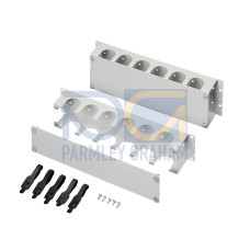 DK Cable duct, 482.6 mm (19"), 2 U, Horizontal