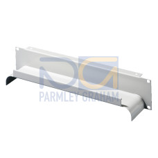 DK Cable management panel, 2 U, with cable tray