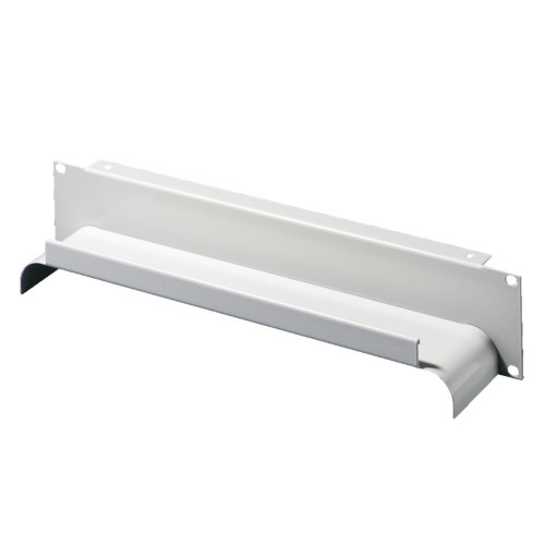DK Cable management panel, 2 U, with cable tray