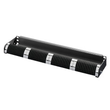 Fibre-optic cable management panel, 1 U, 1 U, RAL 9005