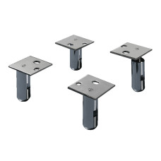 SO Levelling foot, for VX, TS, VX SE, H: 85 - 115 mm, Stainless steel 1.4301