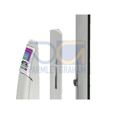 TS Handle adaptor for comfort handle, for glazed door TS, RAL 7035
