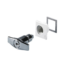 SZ T handle, version B, with lock cylinder insert, Lock no. 3524 E