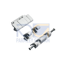 TS 180&deg; hinge, for TS, SE, Doors with high dynamic loads, RAL 7035