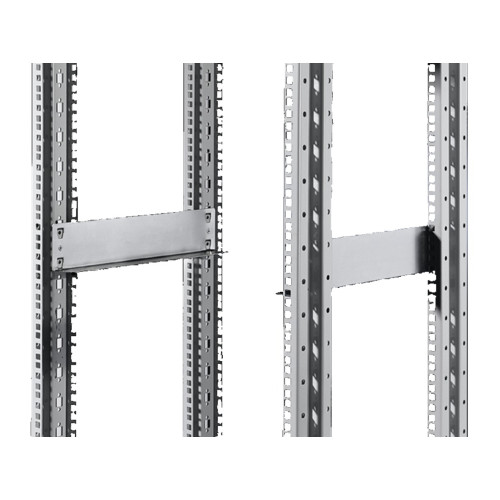 DK Slide rail, continuous, For two 482.6 mm (19")-mounting angles (front+rear)