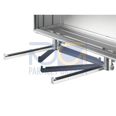 CP Utility bars, vertically hinged, standard keyboard support