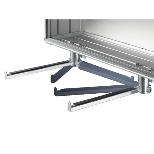 CP Utility bars, vertically hinged, standard keyboard support