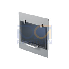IW Industrial workstation, paper removal flap, for installation in surfaces