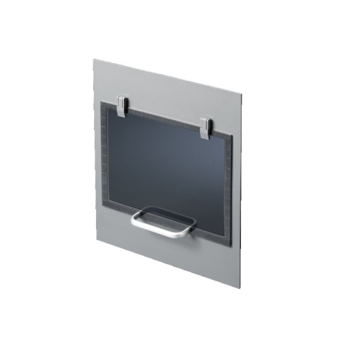 IW Industrial workstation, paper removal flap, for installation in surfaces