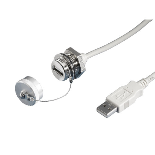 SZ Interface extension, with wallconnection, USB, L: 1000 mm