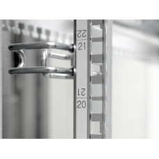 DK Adhesive measurement strip, 482.6 mm (19"), Labelling range 1 - 56 U