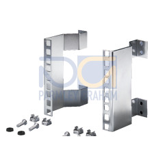 DK Adaptor 482,6 mm (19"), 3 U, Depth offset 100 mm