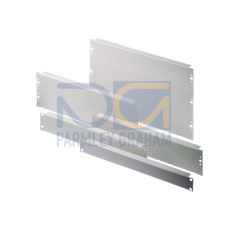 DK Blanking panel, 482.6 mm (19"), 3 U, Installation height: 132,5 mm, RAL 7035