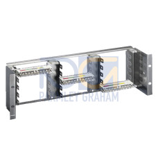 DK Support unit for LSA strips, 3 U