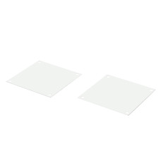 Cover plates for fan panels, for Flatbox
