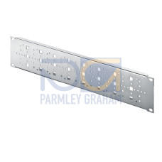 DK Mounting panel 482.6 mm (19"), 2 U, Width: 450 mm